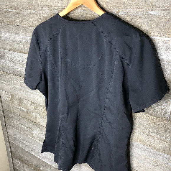 Grey's Anatomy barco grey scrub top nurse vet tech medical scrub top - Picture 3 of 3